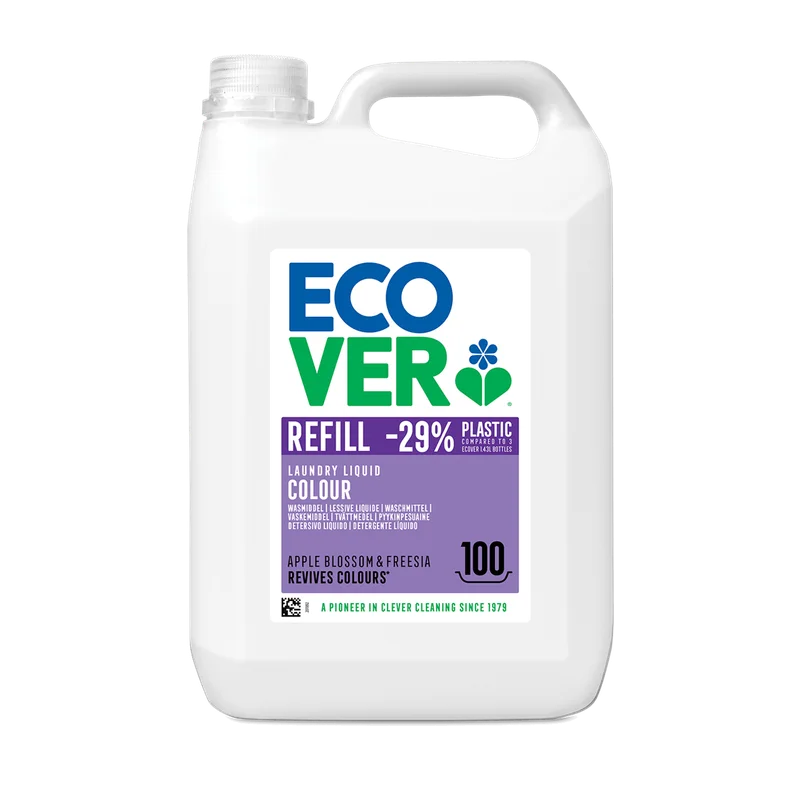 Ecover Kleur vloeibaar wasmiddel 5 liter 100 wasbeurten