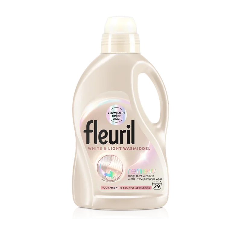 Fleuril White & Light vloeibaar wasmiddel 54 wasbeurten