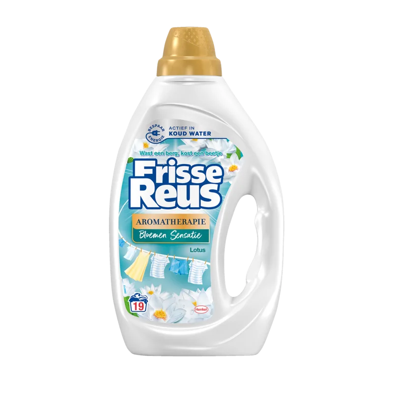 Frisse Reus Gel Lotus vloeibaar wasmiddel 6 x 19 wasbeurten